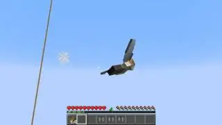 Minecraft [1.9 ขึ้นไป] Elytra wing บินแบบ infinity !