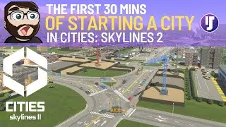 Первые 30 минут создания города в Cities: Skylines 2