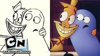 Cartoon Network City - Cartoon Musical (Animatic vs Final)