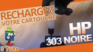 303 - Cartouche HP303 Noire  : Comment Bien recharger la cartouche