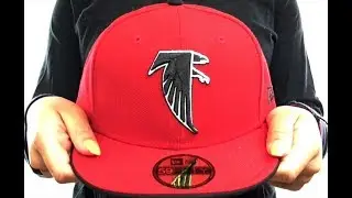 Falcons 'NFL THROWBACK TEAM-FLIP' Red Fitted Hat by New Era