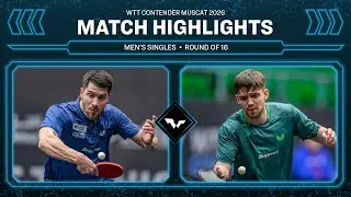 Patrick Franziska vs Kirill Gerassimenko | MS R16 | WTT Contender Muscat 2026