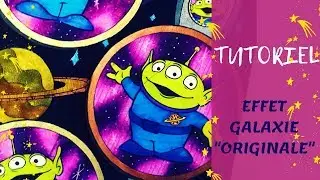 Tutoriel | Effet Galaxie (Prismacolors)