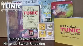 Tunic Deluxe Edition - Nintendo Switch Unboxing