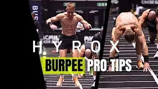 Try These Easy Steps To Get Faster At Hyrox Burpees! HYROX burpee tips
