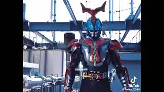 Kamen Rider KaBuTo-Henshin-clock up-Rider Kick