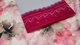 2025 में बरेली कोटा डोरिया चलेगा सूट में💕 plain satin mudal cotton jod odhani rajputi poshak