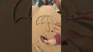 Umbrella drawing easy trick 😳 #art #shorts