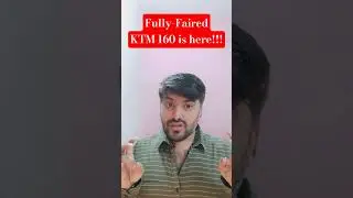 KTM 160 is here: Fully Faired #karannathani #shortsfeed #ktmindia