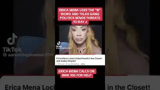 Erica mena says the n word again !