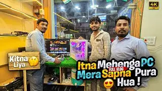 ₹1.2 Lakh PC Build Vlog 🔥| Full Setup Tour & Buying Journey | Best Budget Gaming PC 2025#gamingsetup