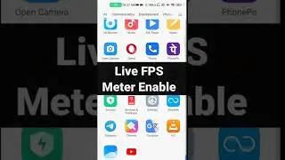 how to get live fps meter on android | fps meter for bgmi | #shorts