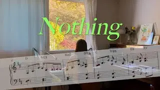 Bruno Major - Nothing (Sheet Music) | 피아노악보