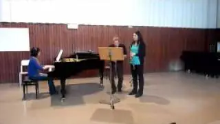 Sharon Kam teaching in Milano