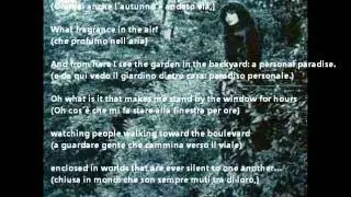 Alice - Viali di Solitudine (Boulevards of Solitude) with Lyrics and English Translation