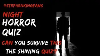 ☠️ 30 Chilling Questions About The Shining by Stephen King
