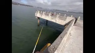 Fishing the San Pedro pier