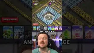 EASILY BEAT the Goblin King Challenge (Clash of Clans) #shorts #clashofclans #coc #clash #goblinking