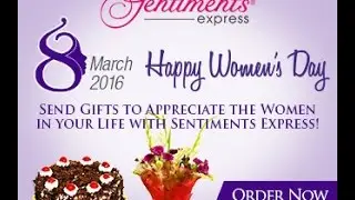 International Women's Day 2016 - Send Women's Day Gifts to Pakistan