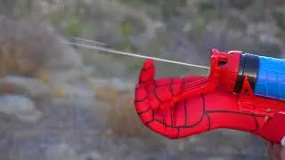 Spiderman Super Web Slinging Target Challenge