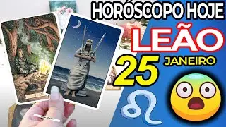 SEGURA😱VOCÊ VAI CAIR❗️VEJA O QUE ELES FAZEM🚨 Leão ♌ 25 Janeiro 2026 | Horoscopo do dia de hoje ♌