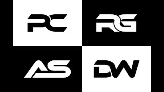latter mark logo design