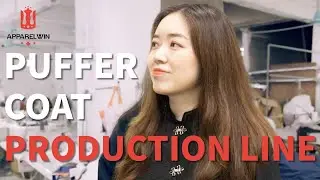 Apparelwin Live in Puffer Coat Production Line 2021.11.17