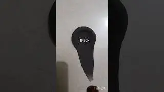 How to make black colour # clay mixing #shorts