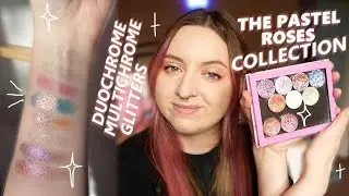 My absolute favourite eyeshadows - The Pastel Roses collection and swatches!
