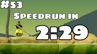 speedrun in 2:29 | getting over it | mobile