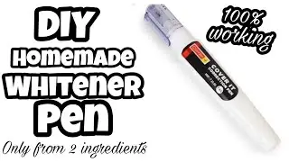 DIY HOMEMADE WHITENER// DIY Homemade Correction Pen//Creative Gargi