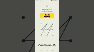 44 Pattern Locks 🔒🔒 New Smart Pattern Lock 🔥🔥 #shorts #youtubeshorts #ytshorts #short #shortfeed