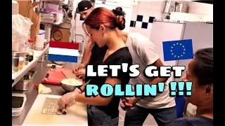 SUSHI Workshop from restaurant chef | How to roll sushi? The Hightrees 🌲 Family Vlog