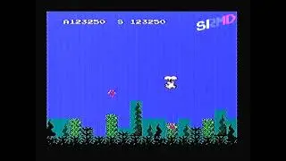 Fishwar (Balloon Fight hack) - Famiclone Gameplay [Bootleg Famicom Games]