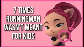 (Running Man Animation) 7 Times It Wasn&rsquo;t Meant for Kids