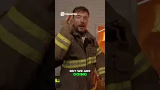 🔥 Burning Building for $500K! CRAZY Fire Stunt |Extreme Challenge #FireStunt#EpicChallenge#MustWatch
