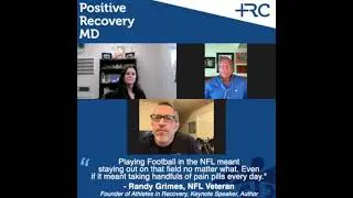 Randy Grimes shares his Recovery Journey and what it was like on playing for the NFL