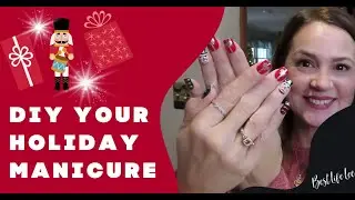 Nutcracker Nail Art | Holiday Nails | Kiss Press on Nails Special Edition