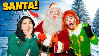 24 HORAS BUSCANDO A SANTA CLAUS! I Gomita y Lapizin