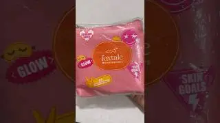 @FoxtaleSkin  on the glow travel kit from @Nykaa  #nykaapinkfridaysalehaul #foxtalekit