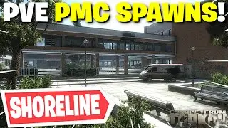 Escape From Tarkov PVE - All PMC Spawn Locations On Shoreline