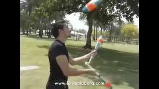 Luis Malabara. Dubai juggler, Training Day 1