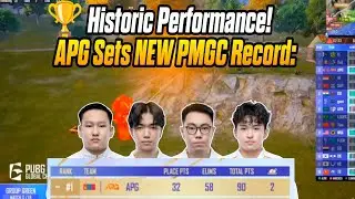 🔥 APG DOMINATION! 🏆 Historic Performance! APG Sets NEW PMGC Record:90 Points/6 Matches