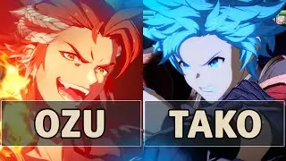 GBVSR:🔥Ozu (Wilnas) Vs Tako (EX Gran)🔥| High Level Gameplay.