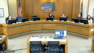 August 12, 2025, North Bend City Council and URA Meetings