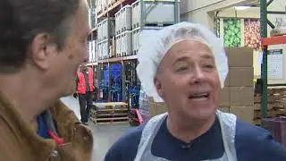 Rod on the Job: Oregon Food Bank warehouse
