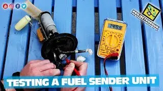 How to test a fuel sender unit... it's easy