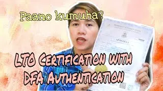 LTO Certification & DFA Authentication