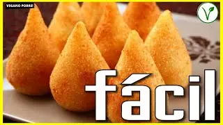 Como fazer COXINHA VEGANA DE PTS | FÁCIL, RÁPIDA E SABOROSA