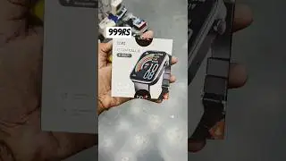Unboxing the boAt Storm Call 3 Smartwatch! 🚀 #smartwatch #tech #boat #boAtStormCall3 #youtubeshorts